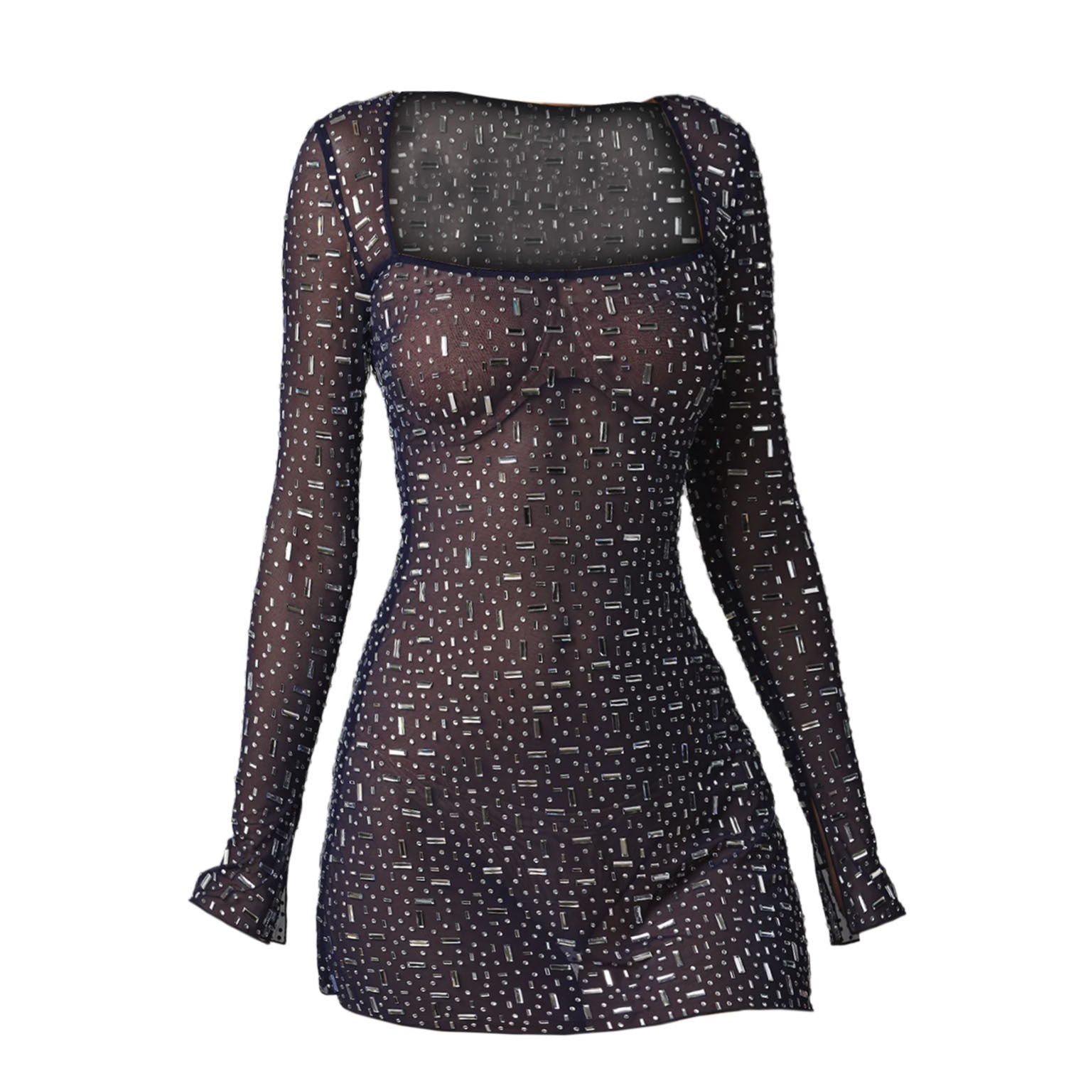 Prism Party Sequin Mini Dress